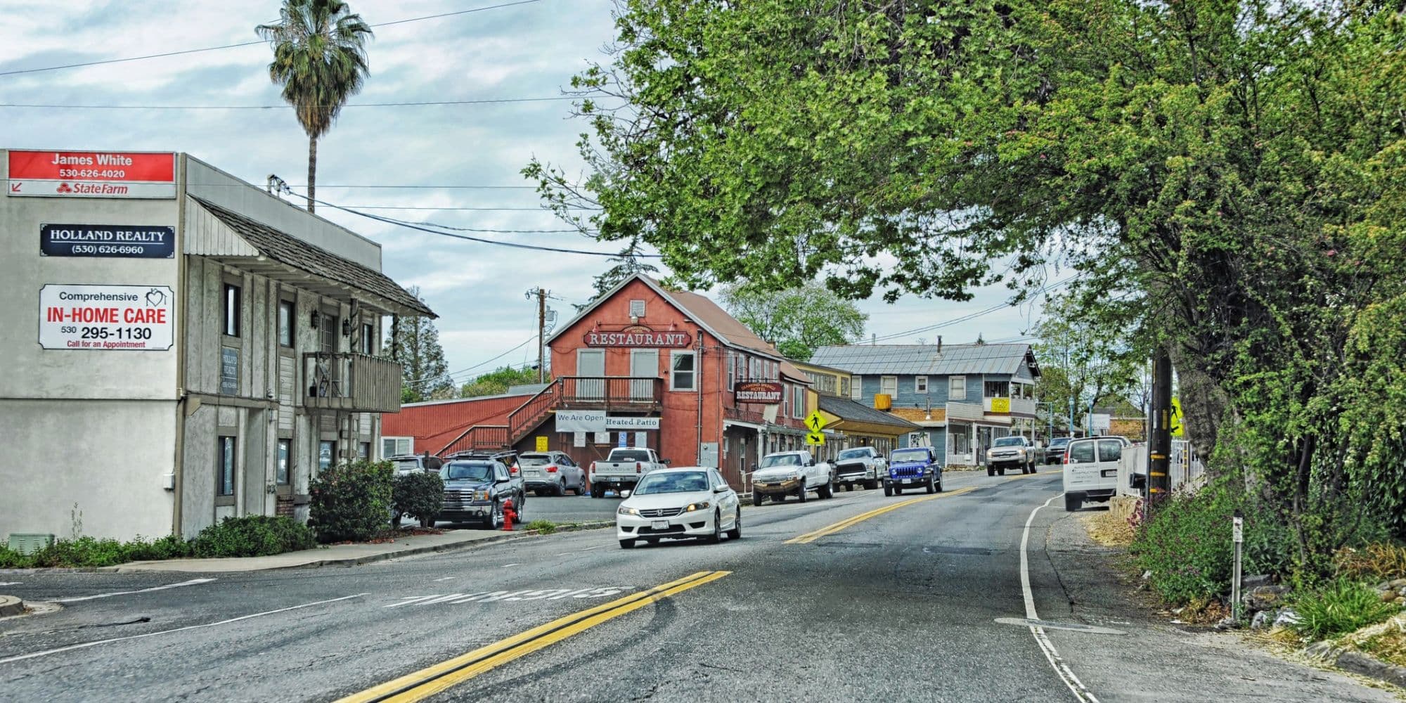 Downtown Diamond Springs, CA.