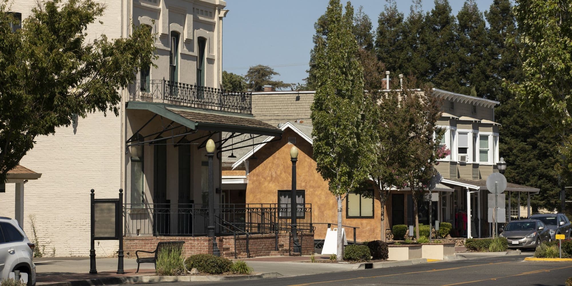 Historic downtown Elk Grove, CA.
