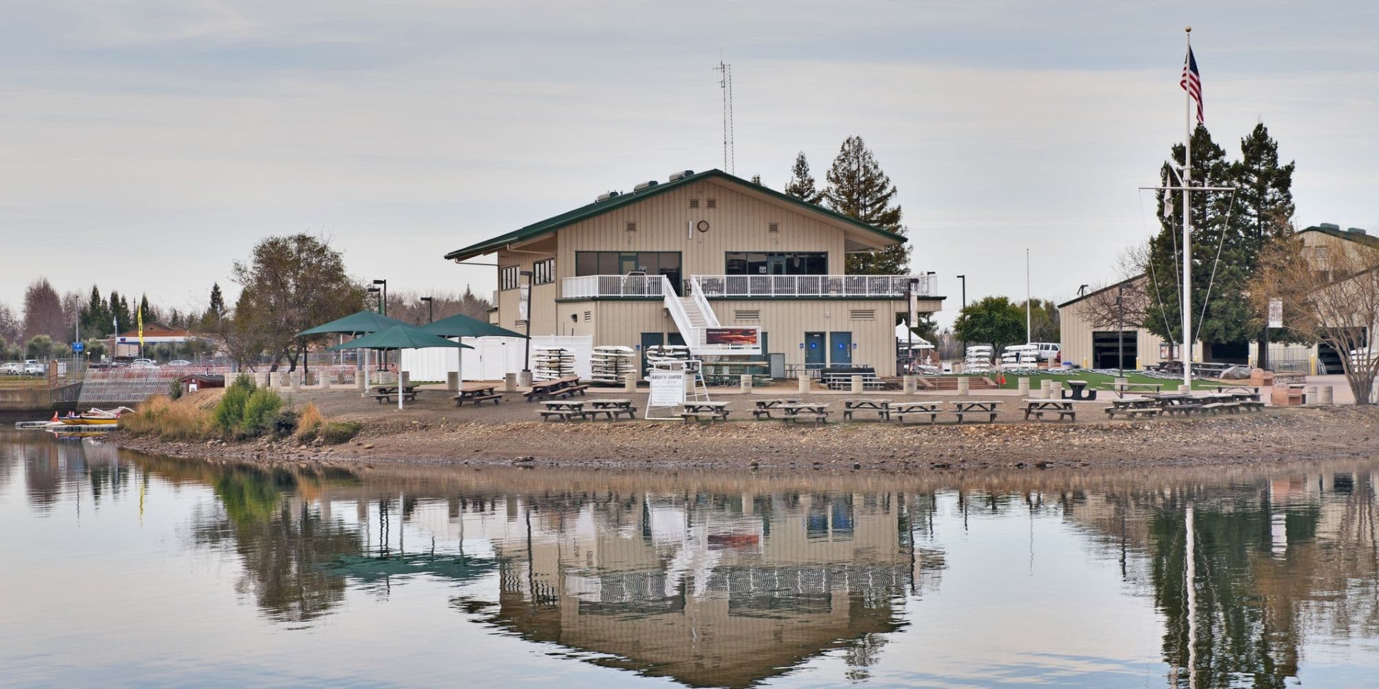 The Sacramento State Aquatic Center in Gold River, CA.