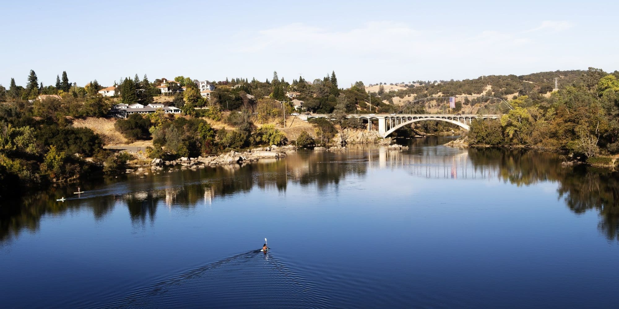 Natoma Lake in Orangevale, CA.